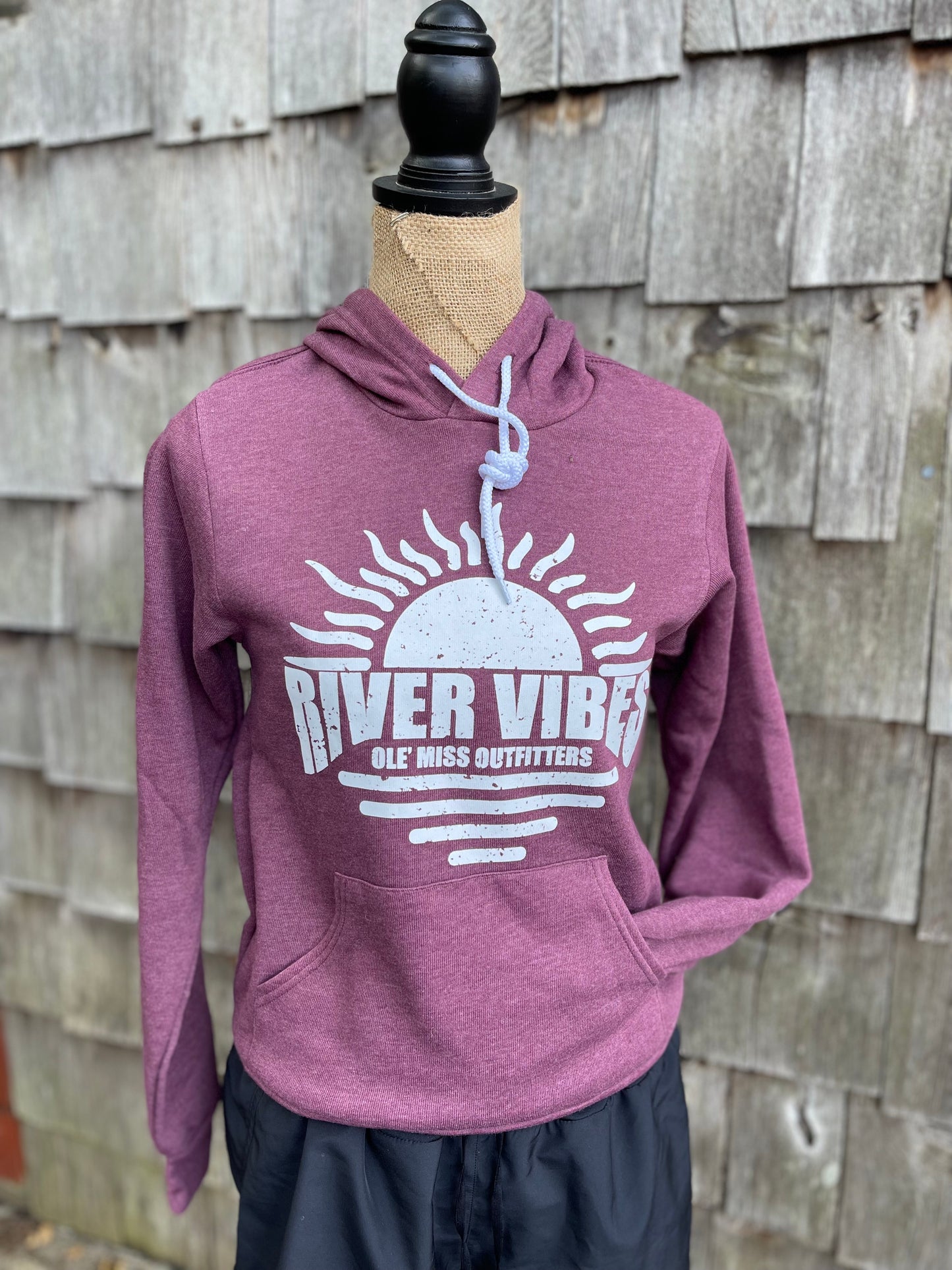 RIVER VIBES ULTRA SOFT FLEECE HOODIE