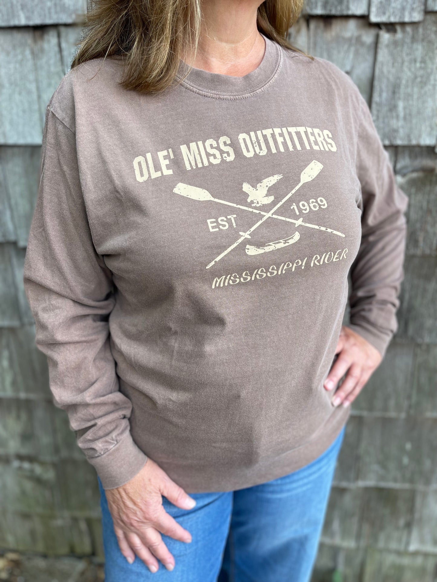 PADDLE ON THE MISSISSIPPI - LONG SLEEVE TEE